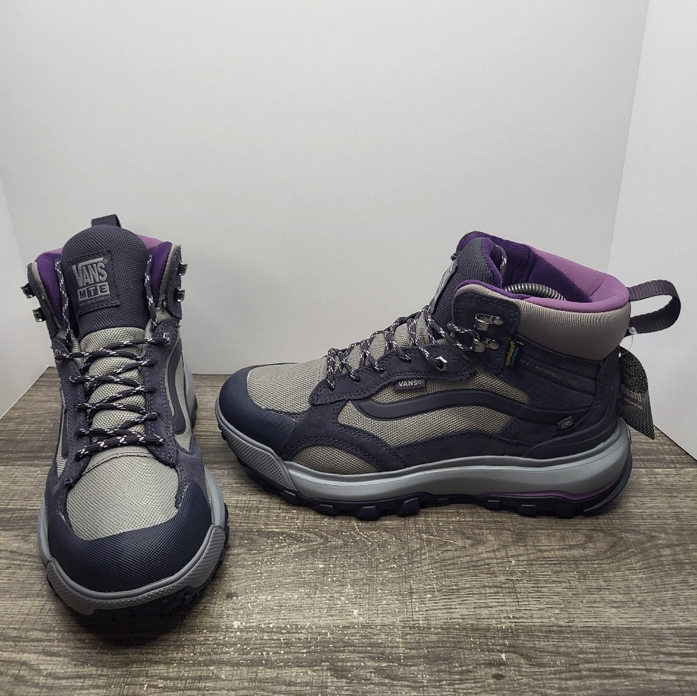 VANS Crestline GORE-TEX MTE Hiking Boots Men 8 Wms 9.5 Waterproof Dark Grey New